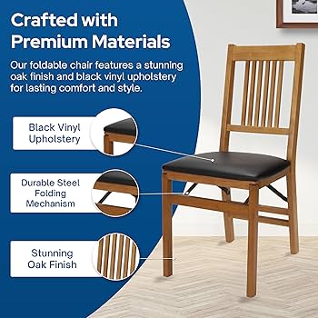 Folding Wood Chair プレミアム Bamboo Folding Chair X-62111-BAM- – Folding Chairs 4 Less